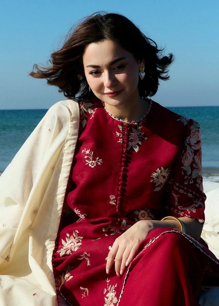 3PC LAWN EMBROIDRED SUIT SR - 474