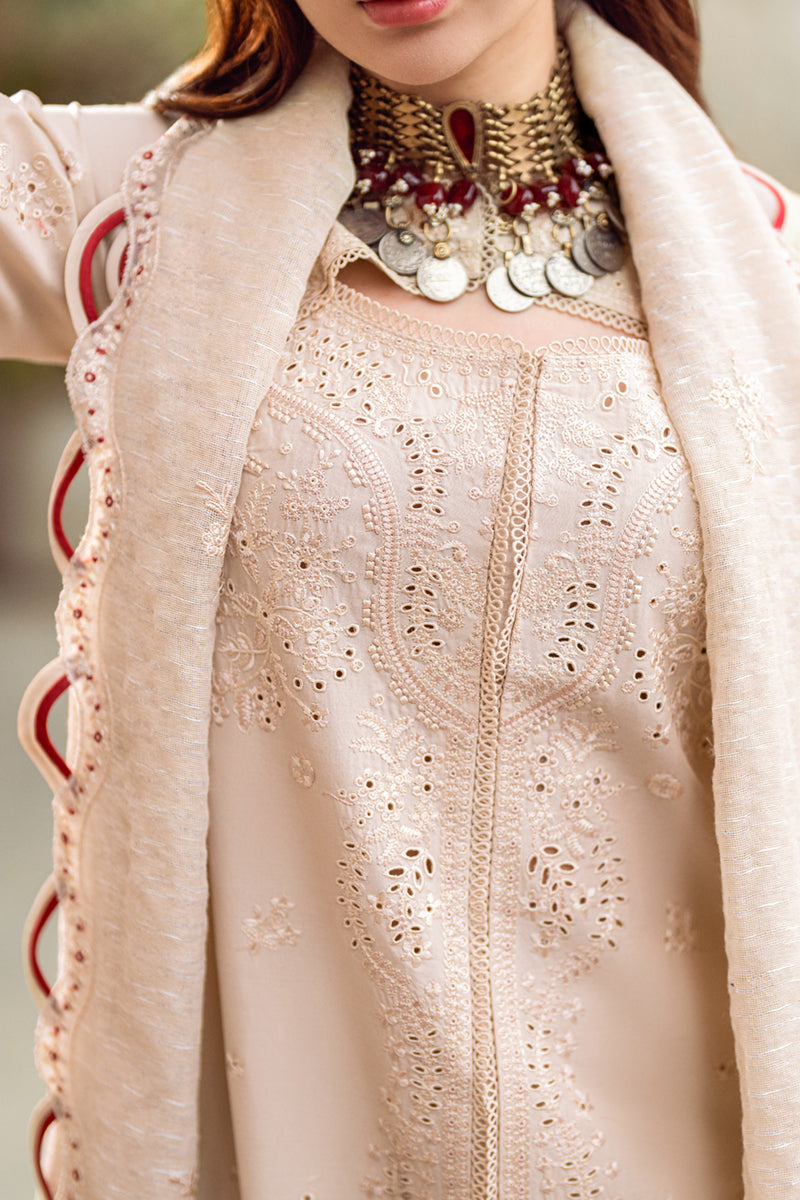 3PC LAWN EMBROIDERED SUIT SR - 507