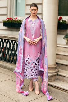 3PC EMBROIDERED LAWN SUIT - SR-484