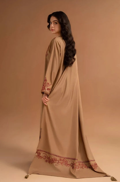 3PC EMBROIDERED DHANAK DRESS RO-780