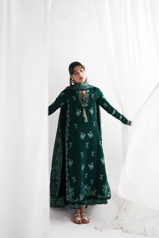 3 - PC EMBROIDERED DHANAK SUIT - RO-787 - Rangoli Store