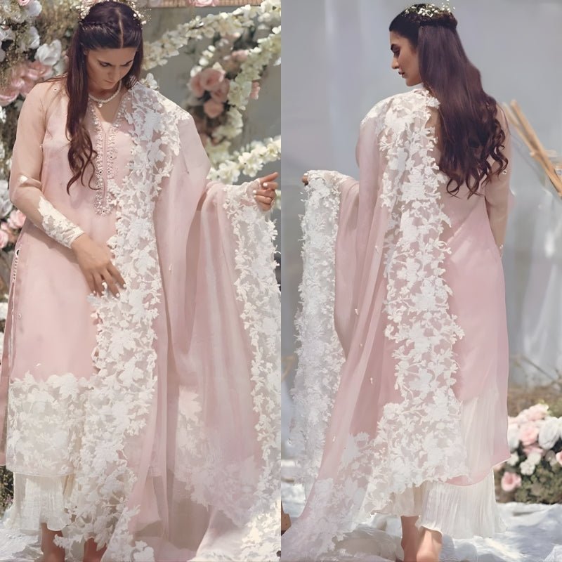 3 PC EMBROIDERED LAWN SUIT - SR - 199 - Rangoli Store