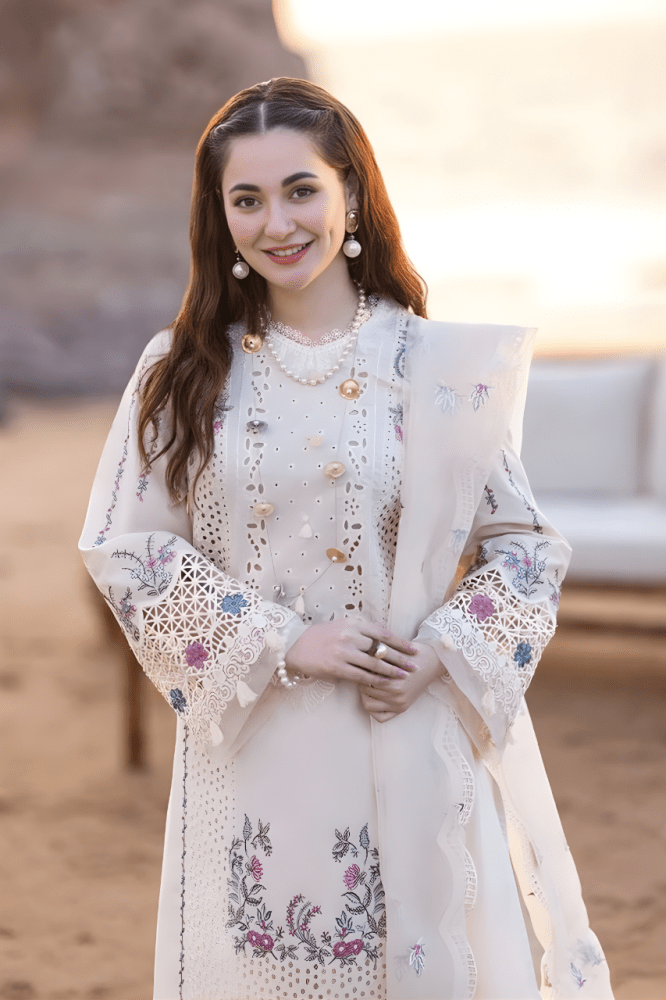 3 PC EMBROIDERED LAWN SUIT - SR - 315 - Rangoli Store