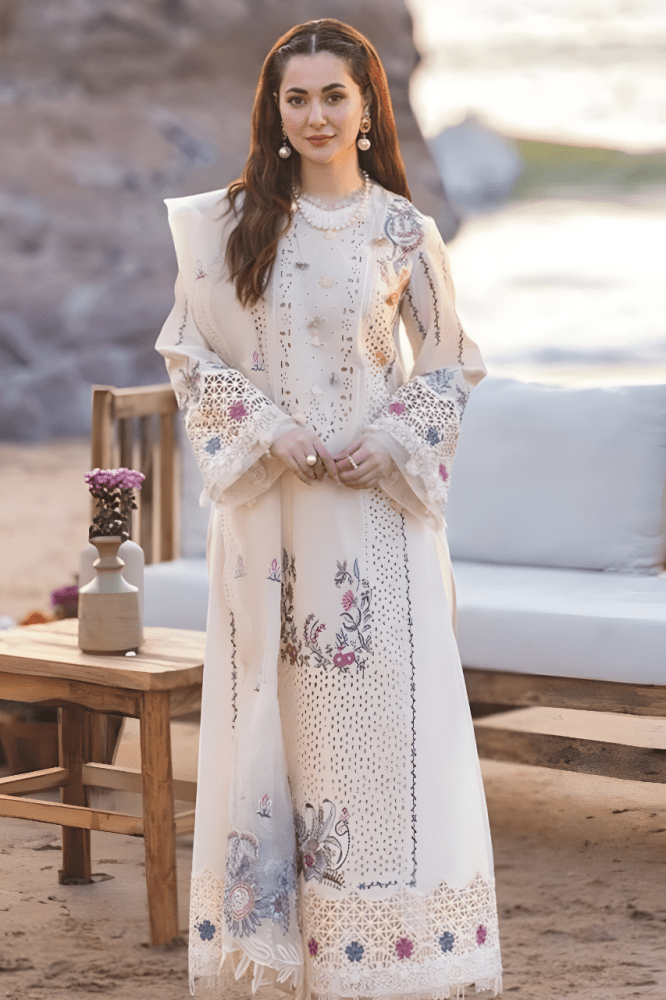 3 PC EMBROIDERED LAWN SUIT - SR - 315 - Rangoli Store