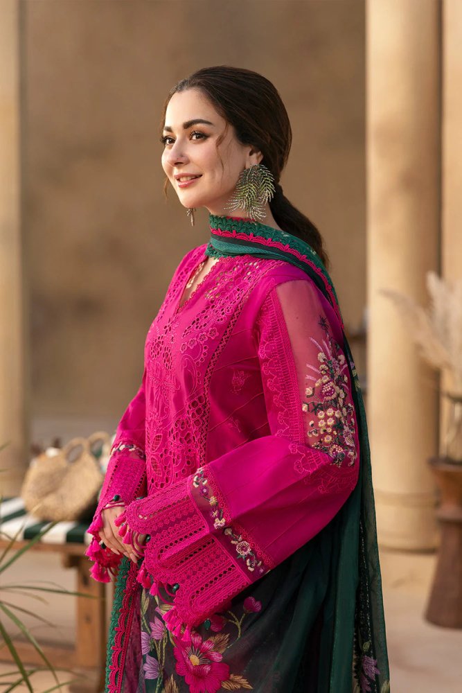 3 PC EMBROIDERED LAWN SUIT - SR-712 - Rangoli Store