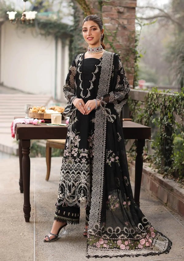 3PC EMBROIDED LAWN SUIT SR - 741 - Rangoli Store