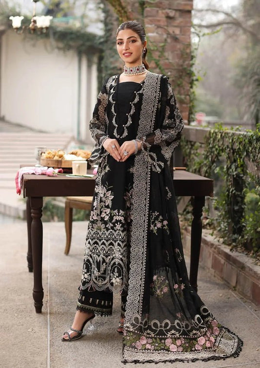 3PC EMBROIDED LAWN SUIT SR - 741 - Rangoli Store