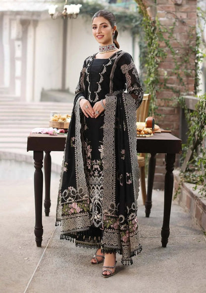 3PC EMBROIDED LAWN SUIT SR - 741 - Rangoli Store