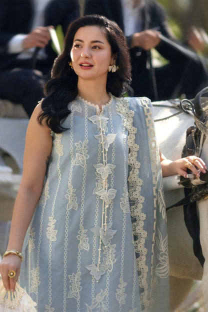 3PC EMBROIDED LAWN SUIT SR - 743 - Rangoli Store