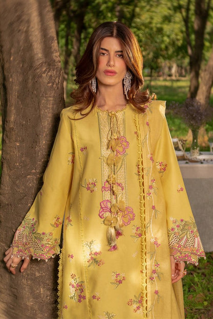 3PC EMBROIDED LAWN SUIT SR - 746 - Rangoli Store