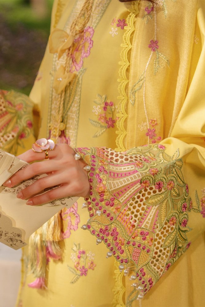 3PC EMBROIDED LAWN SUIT SR - 746 - Rangoli Store