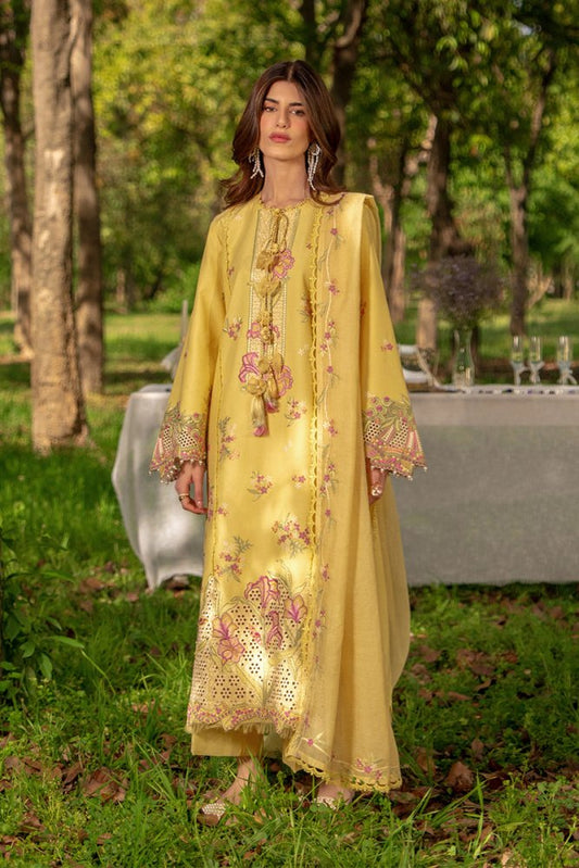 3PC EMBROIDED LAWN SUIT SR - 746 - Rangoli Store