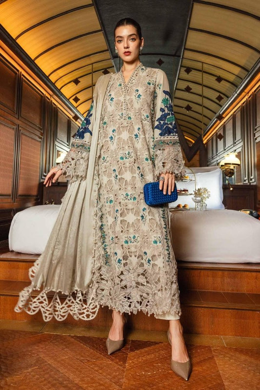 3PC EMBROIDED LAWN SUIT SR - 763 - Rangoli Store