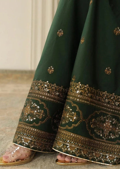 3PC EMBROIDERED DHANAK SUIT - RO - 585 - Rangoli Store
