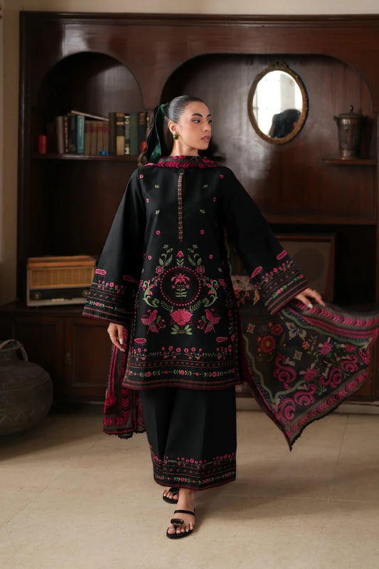 3PC EMBROIDERED DHANAK SUIT - RO-782 - Rangoli Store