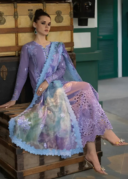 3PC EMBROIDERED LAWN SUIT - SR - 210 - Rangoli Store
