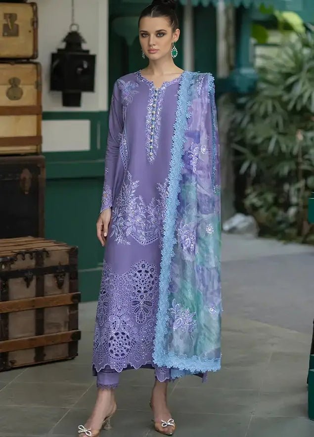 3PC EMBROIDERED LAWN SUIT - SR - 210 - Rangoli Store