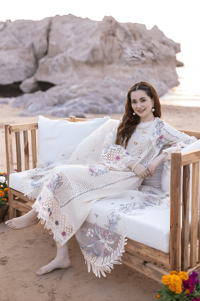 3PC EMBROIDERED LAWN SUIT - SR - 315 - Rangoli Store