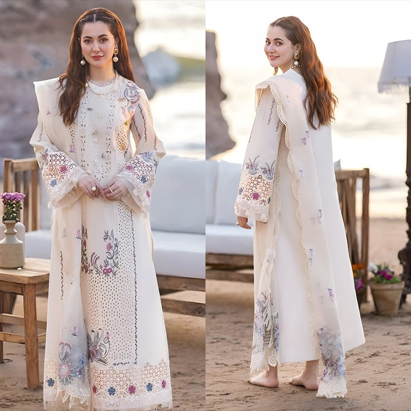 3PC EMBROIDERED LAWN SUIT - SR - 315 - Rangoli Store