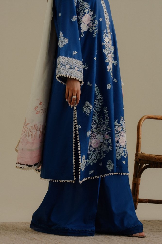 3PC EMBROIDERED LAWN SUIT SR - 510 - Rangoli Store