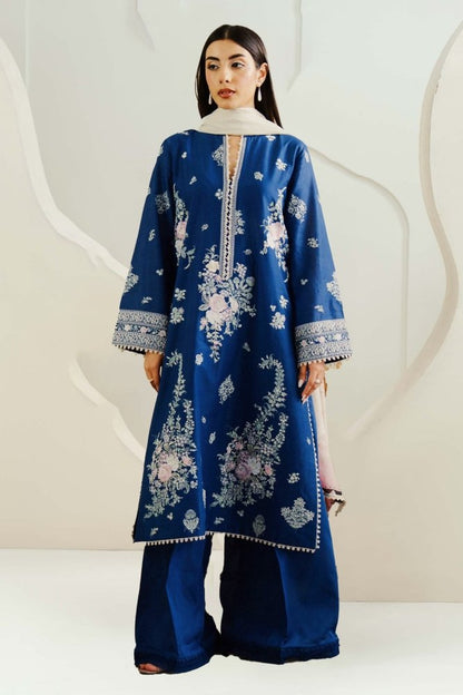 3PC EMBROIDERED LAWN SUIT SR - 510 - Rangoli Store