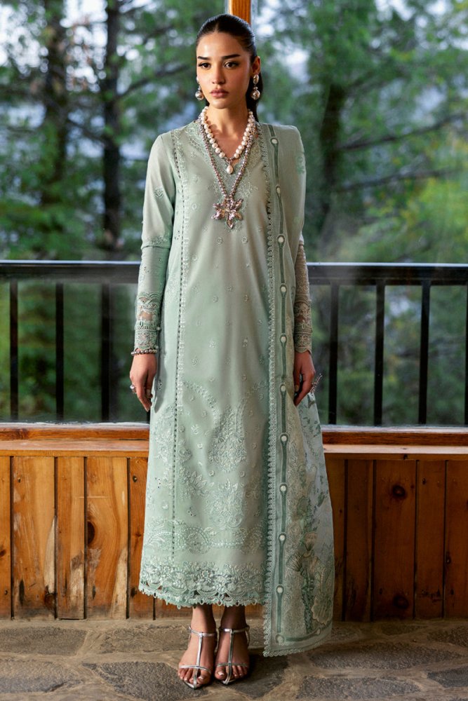 3PC EMBROIDERED LAWN SUIT - SR - 654 - Rangoli Store