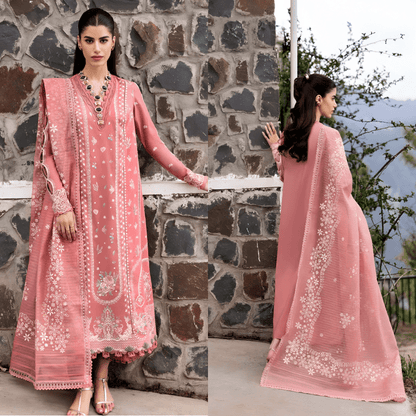 3PC EMBROIDERED LAWN SUIT - SR - 655 - Rangoli Store