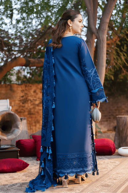 3PC EMBROIDERED LAWN SUIT - SR - 658 - Rangoli Store
