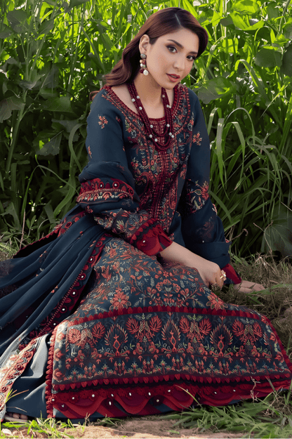 3PC EMBROIDERED LAWN SUIT - SR - 659 - Rangoli Store