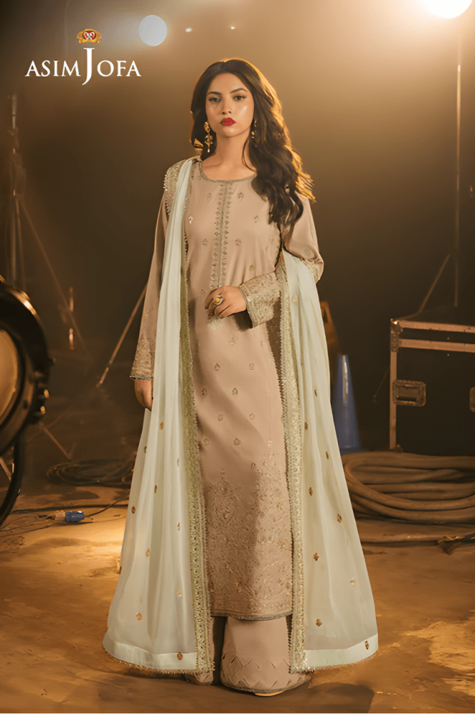 3PC EMBROIDERED LAWN SUIT - SR - 660 - Rangoli Store