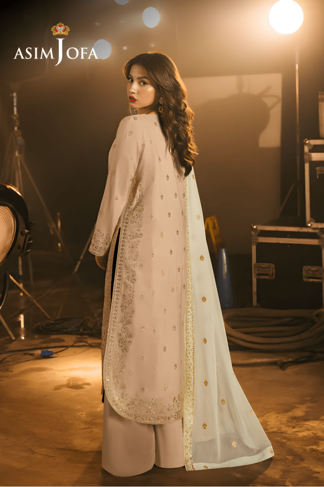 3PC EMBROIDERED LAWN SUIT - SR - 660 - Rangoli Store