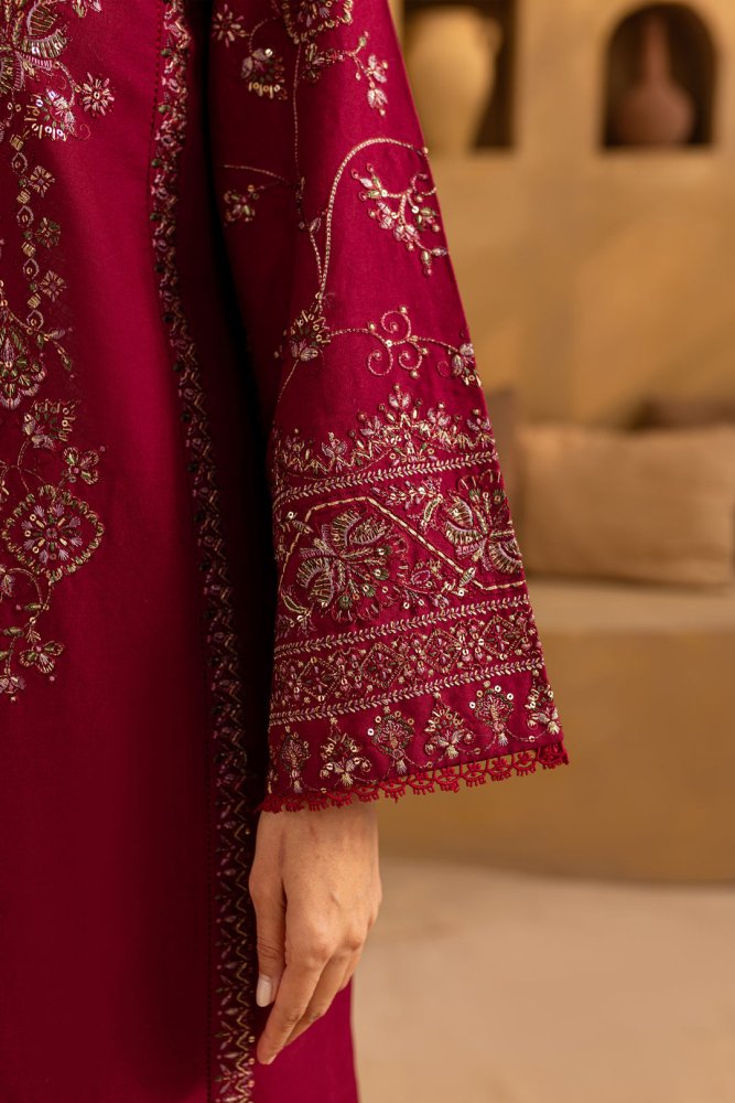3PC EMBROIDERED LAWN SUIT - SR - 663 - Rangoli Store