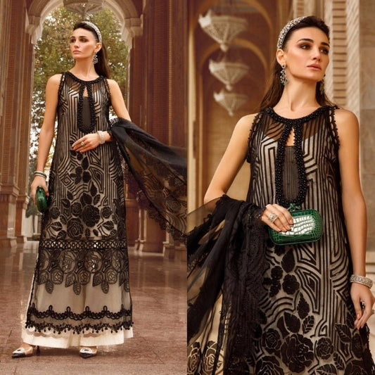 3PC EMBROIDERED LAWN SUIT - SR - 686 - Rangoli Store