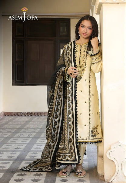 3PC EMBROIDERED LAWN SUIT - SR - 695 - Rangoli Store