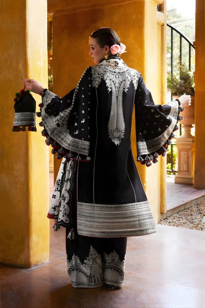 3PC EMBROIDERED LAWN SUIT - SR - 705 - Rangoli Store