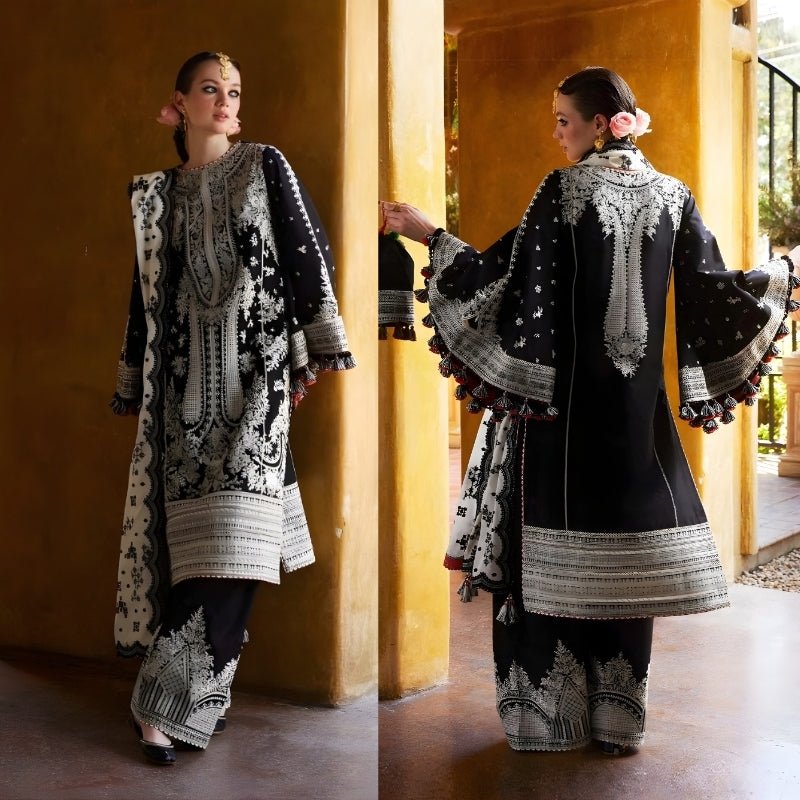 3PC EMBROIDERED LAWN SUIT - SR - 705 - Rangoli Store