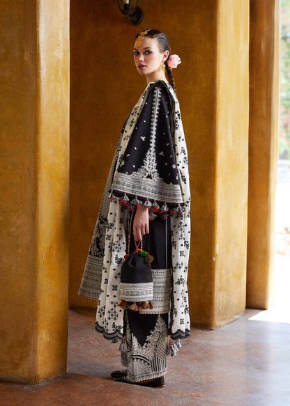 3PC EMBROIDERED LAWN SUIT - SR - 705 - Rangoli Store
