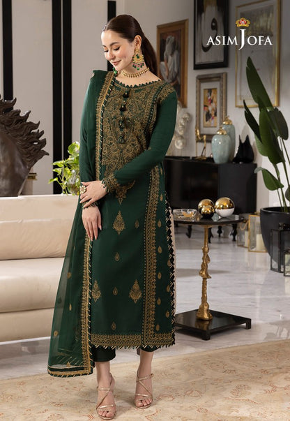 3PC EMBROIDERED LAWN SUIT - SR-713 - Rangoli Store