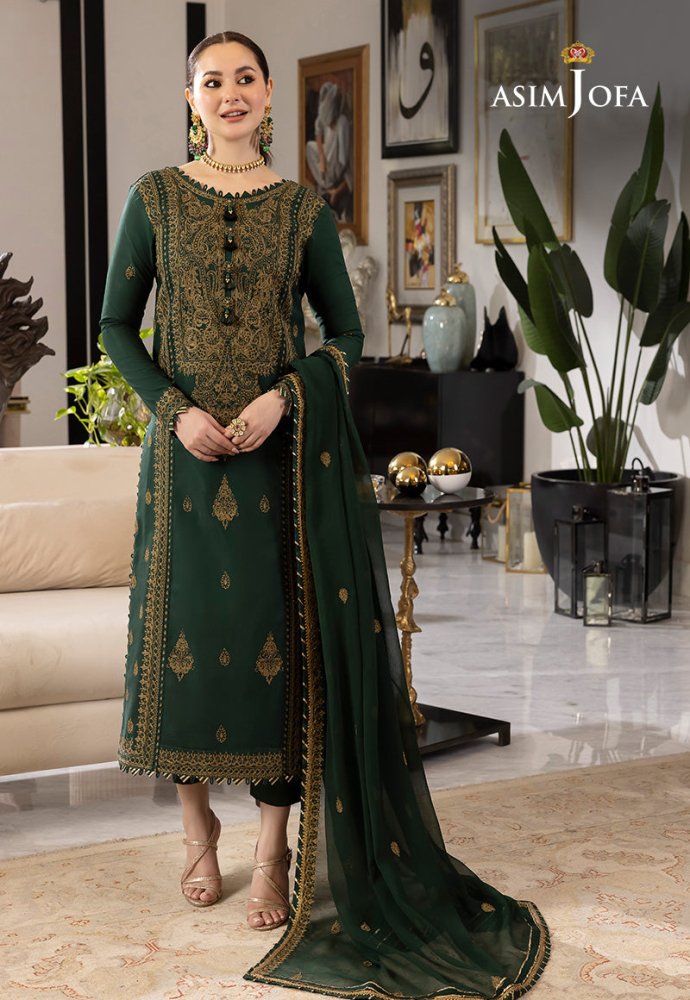 3PC EMBROIDERED LAWN SUIT - SR-713 - Rangoli Store