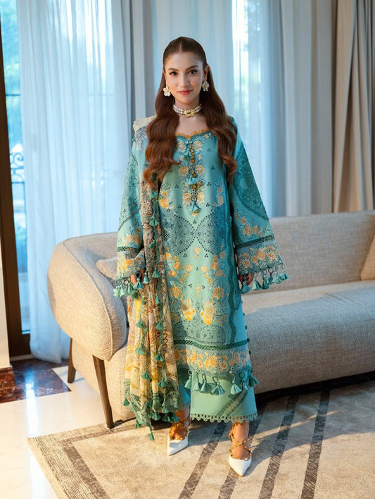 3PC EMBROIDERED LAWN SUIT - SR - 723 - Rangoli Store