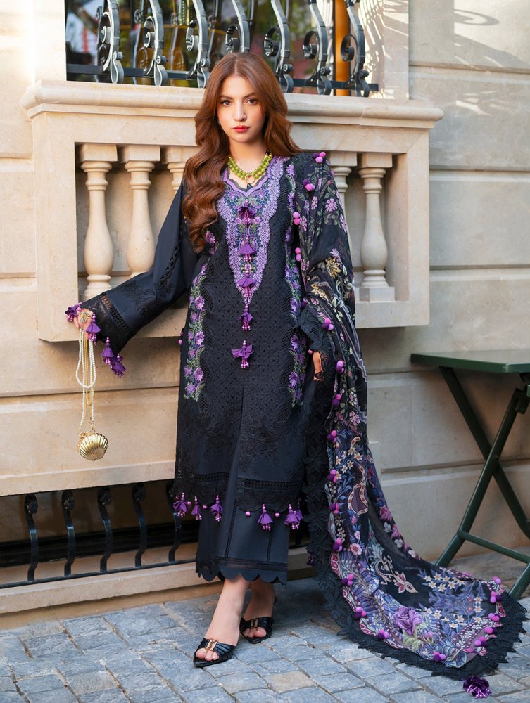 3PC EMBROIDERED LAWN SUIT - SR - 724 - Rangoli Store