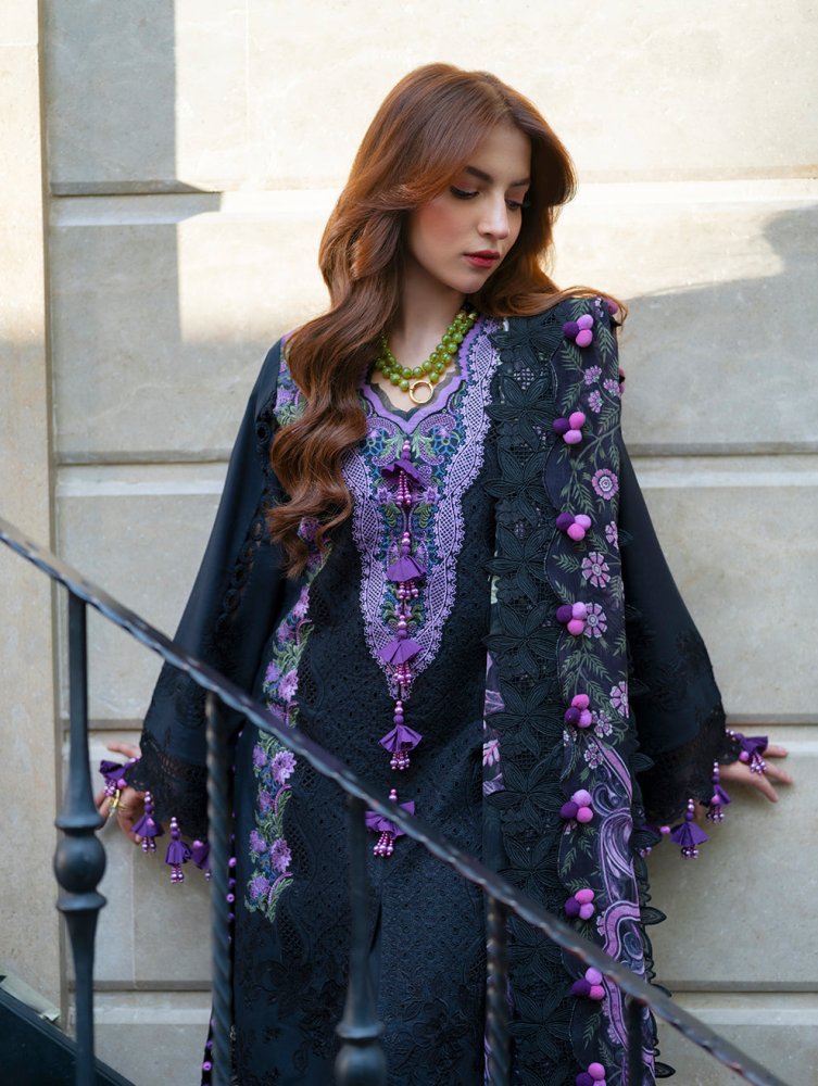 3PC EMBROIDERED LAWN SUIT - SR - 724 - Rangoli Store