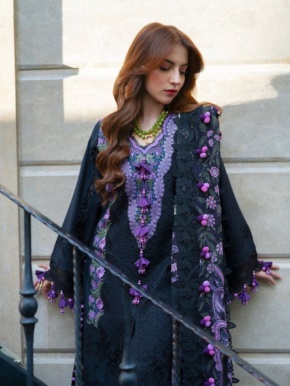 3PC EMBROIDERED LAWN SUIT - SR - 724 - Rangoli Store