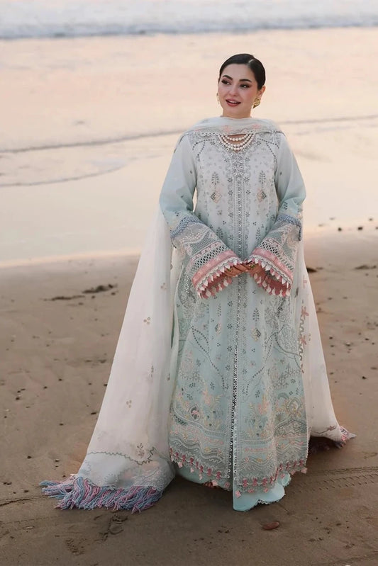 3PC EMBROIDERED LAWN SUIT - SR - 730 - Rangoli Store