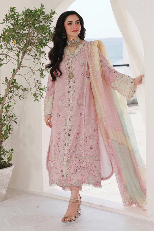 3PC EMBROIDERED LAWN SUIT - SR - 733 - Rangoli Store