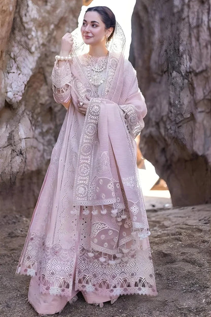 3PC EMBROIDERED LAWN SUIT - SR - 734 - Rangoli Store