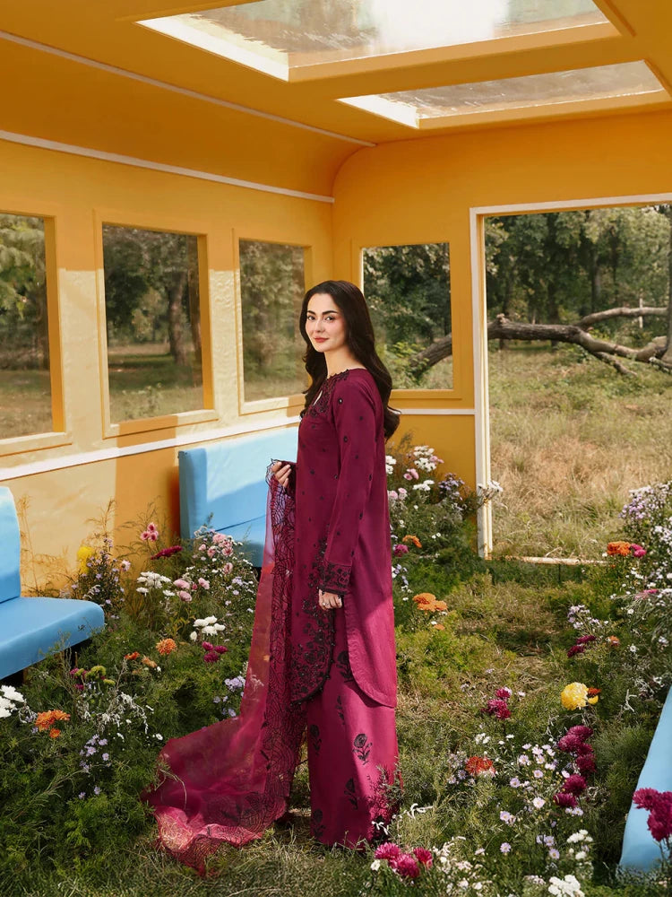 3PC EMBROIDERED LAWN SUIT - SR - 736 - Rangoli Store