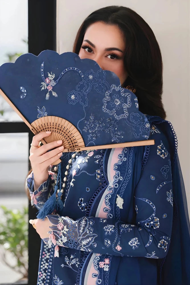 3PC EMBROIDERED LAWN SUIT - SR - 737 - Rangoli Store