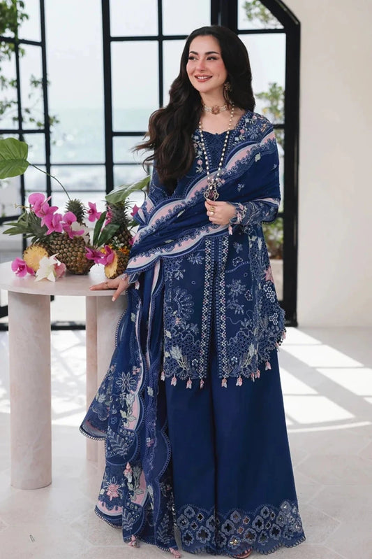 3PC EMBROIDERED LAWN SUIT - SR - 737 - Rangoli Store