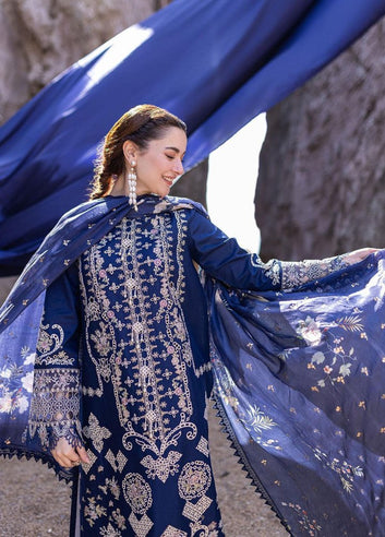 3PC EMBROIDERED LAWN SUIT - SR - 738 - Rangoli Store